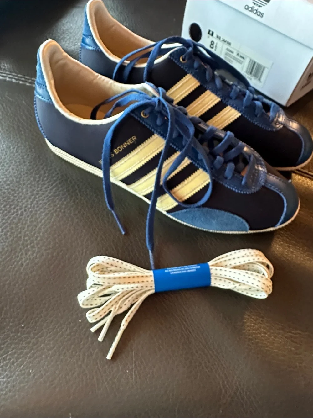 adidas Wales Bonner japan Navy and cream Sneakers